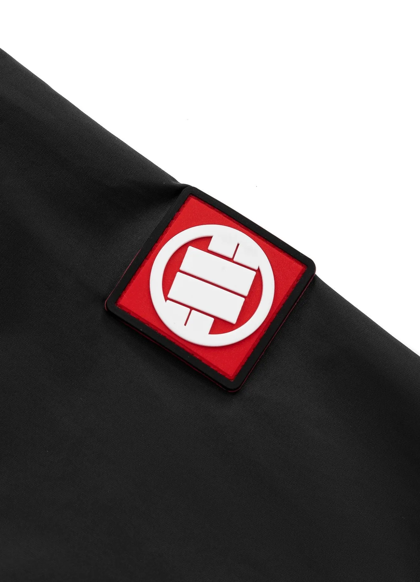 Men's hooded jacket Athletic Logo - Black