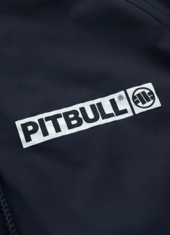 Men's hooded jacket Athletic Logo - Navy