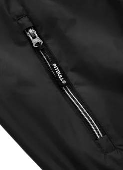 Men's hooded jacket Athletic Logo - Black