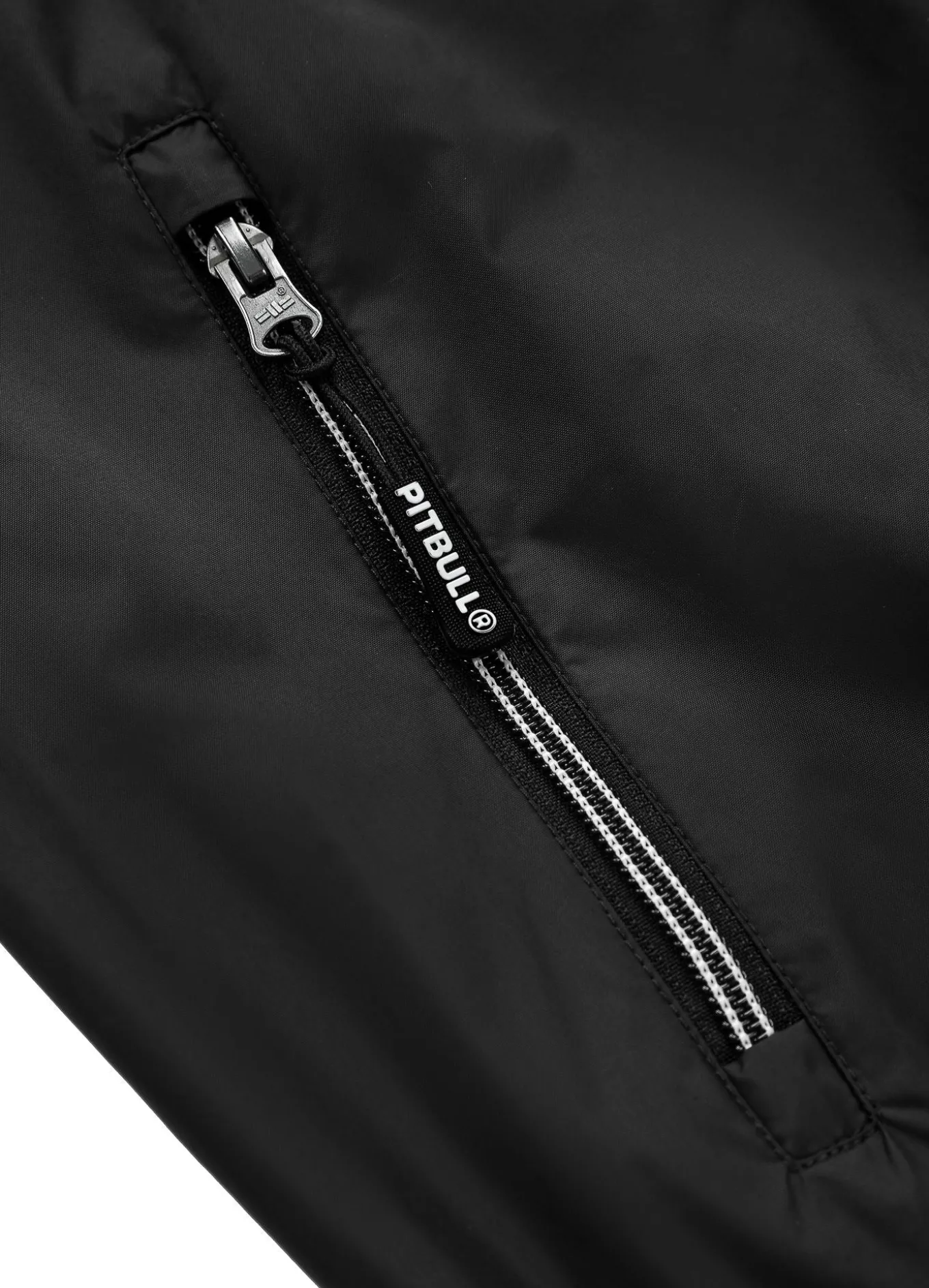 Men's hooded jacket Athletic Logo - Black
