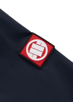 Men's hooded jacket Athletic Logo - Navy