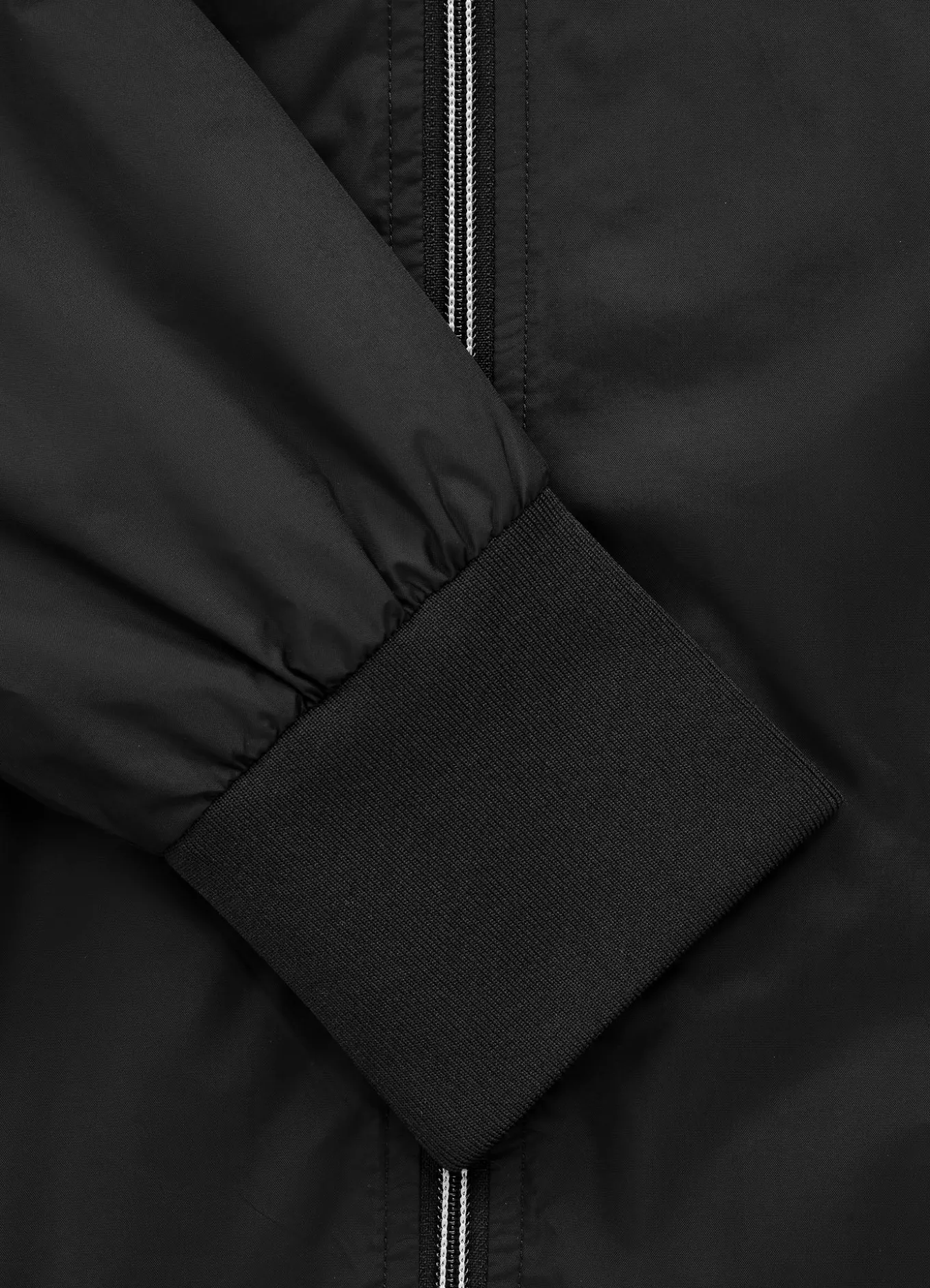 Men's hooded jacket Athletic Logo - Black