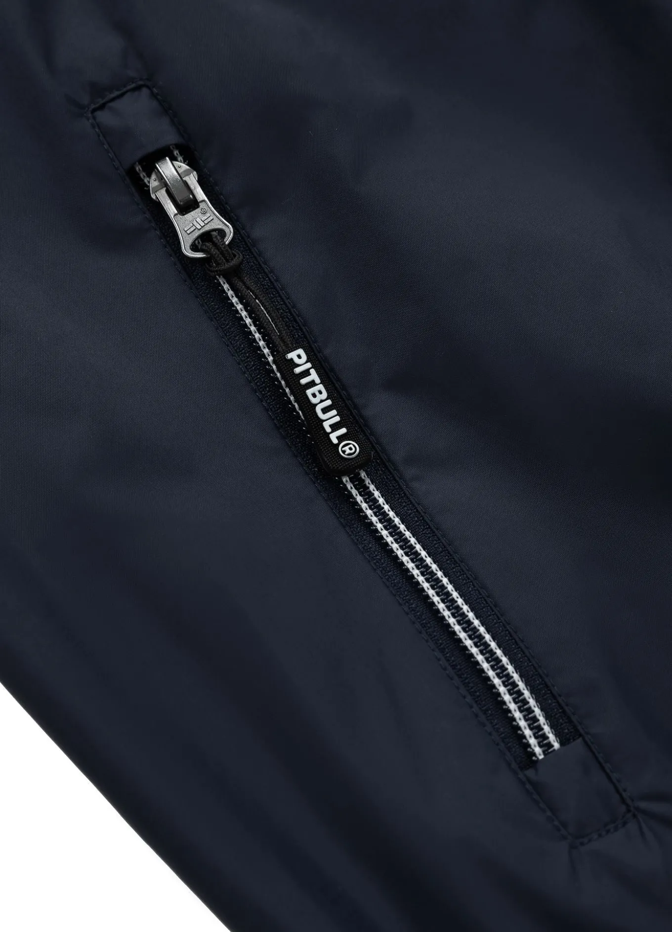 Men's hooded jacket Athletic Logo - Navy