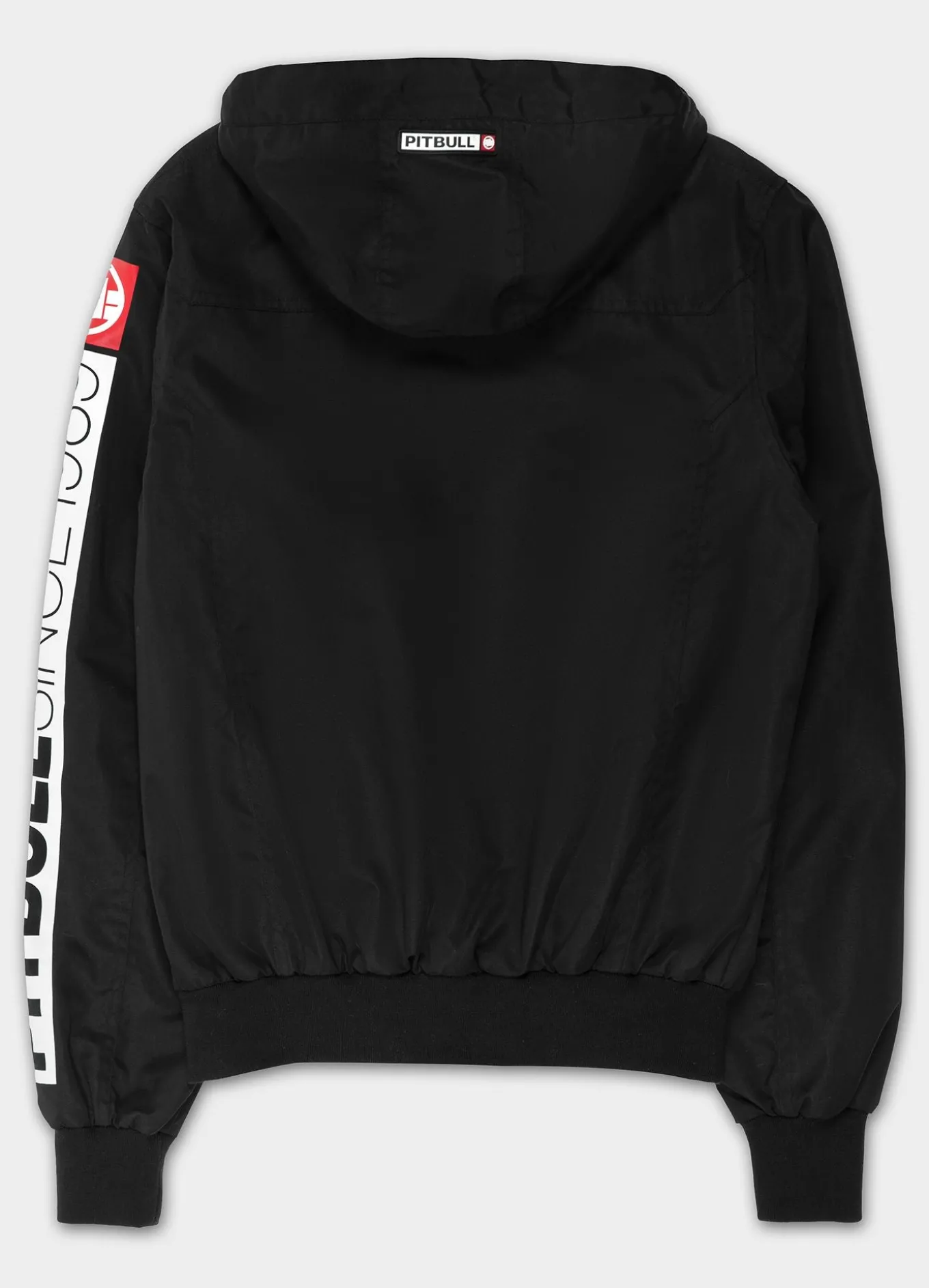 Men's hooded jacket Cabrillo Summer - Black