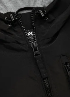 Men's hooded jacket Cabrillo Summer - Black