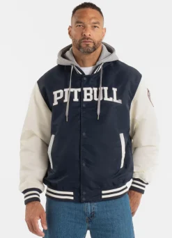 Men's hooded jacket Falcon Ridge - Navy