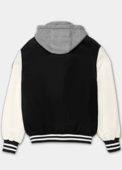 Men's hooded jacket Falcon Ridge - Black