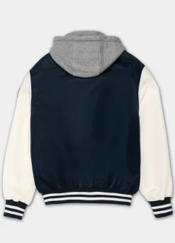 Men's hooded jacket Falcon Ridge - Navy