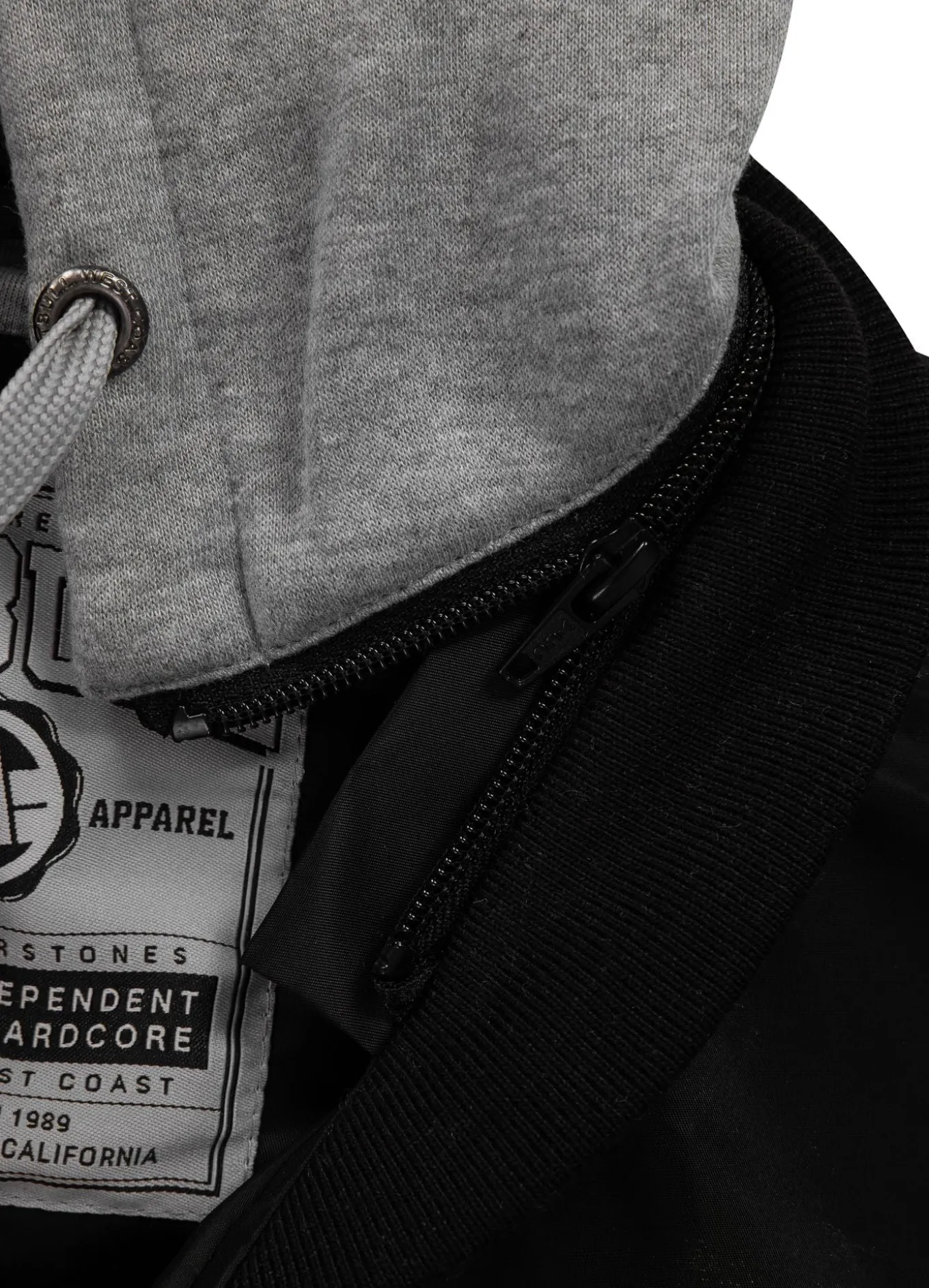 Men's hooded jacket Falcon Ridge - Black