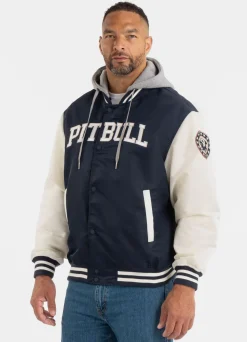 Men's hooded jacket Falcon Ridge - Navy