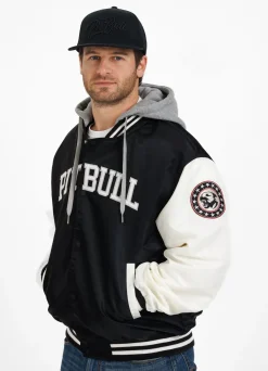 Men's hooded jacket Falcon Ridge - Black