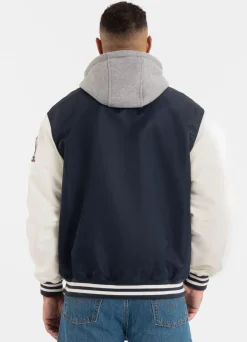 Men's hooded jacket Falcon Ridge - Navy