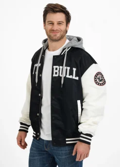 Men's hooded jacket Falcon Ridge - Black