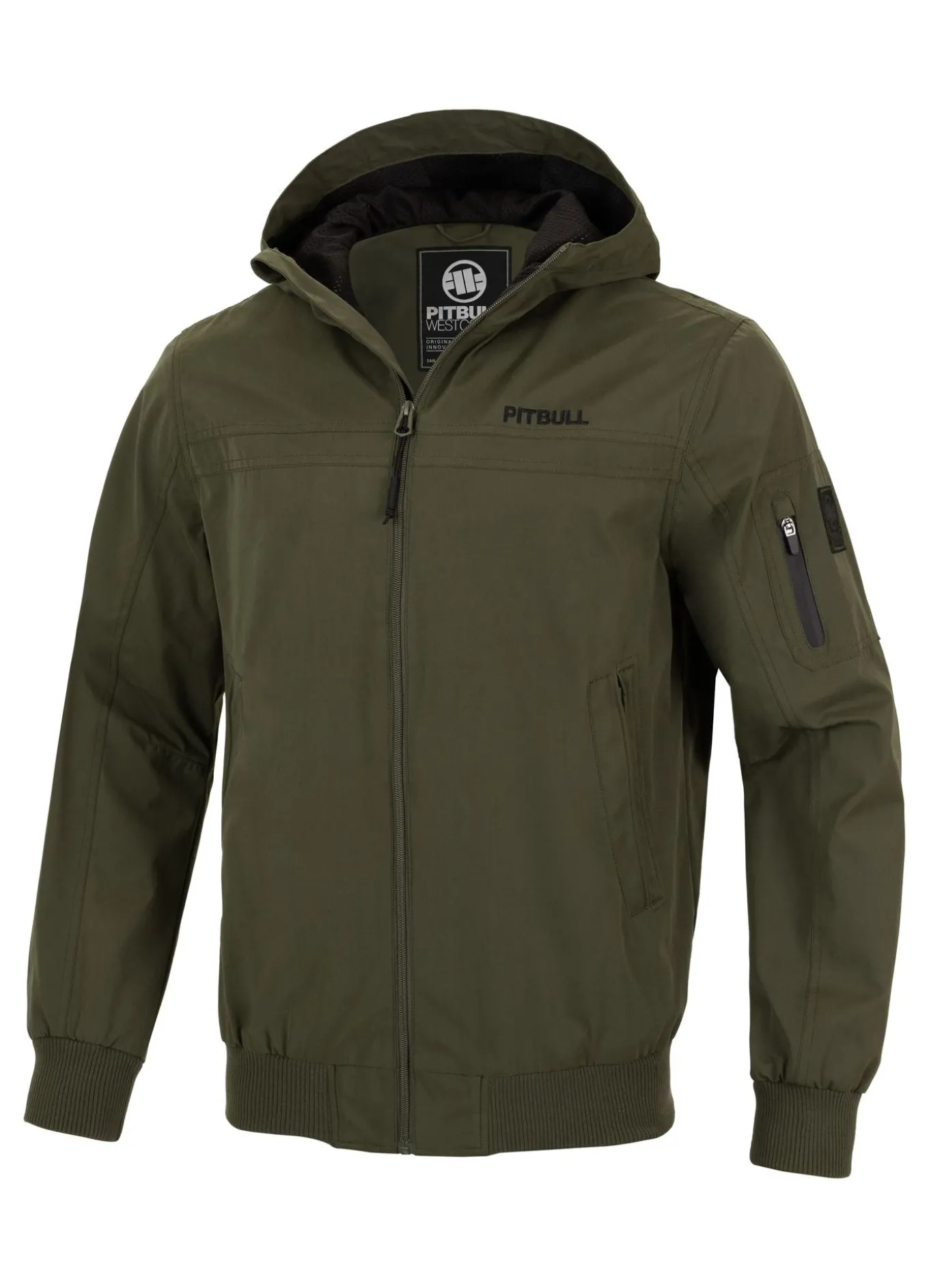 Men's hooded jacket Longwood - Olive