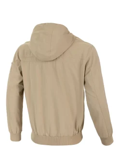 Men's hooded jacket Longwood - Sand