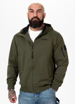 Men's hooded jacket Longwood - Olive
