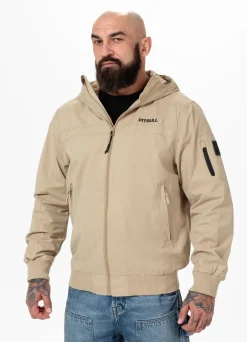 Men's hooded jacket Longwood - Sand