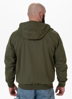 Men's hooded jacket Longwood - Olive