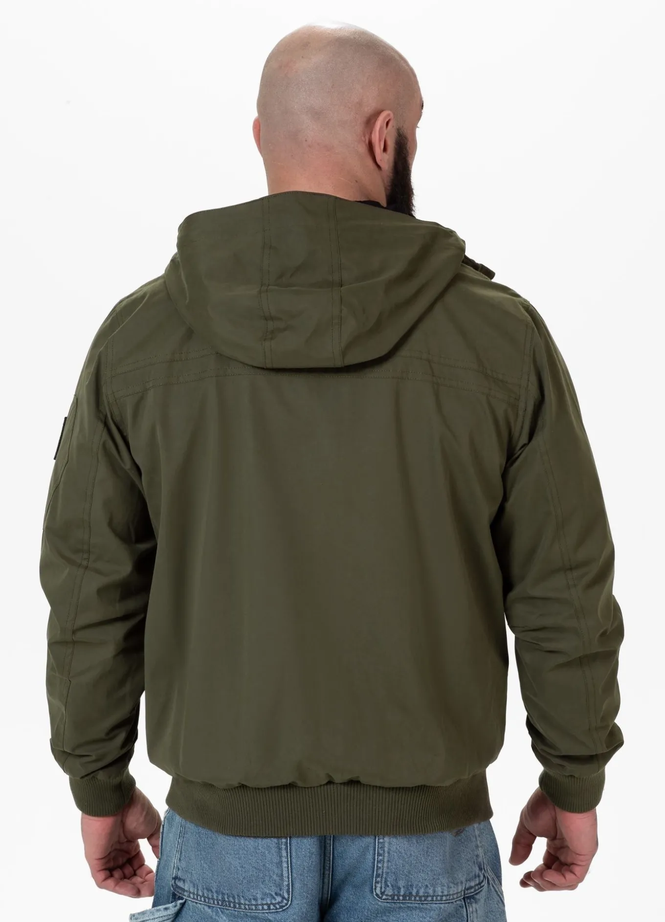 Men's hooded jacket Longwood - Olive