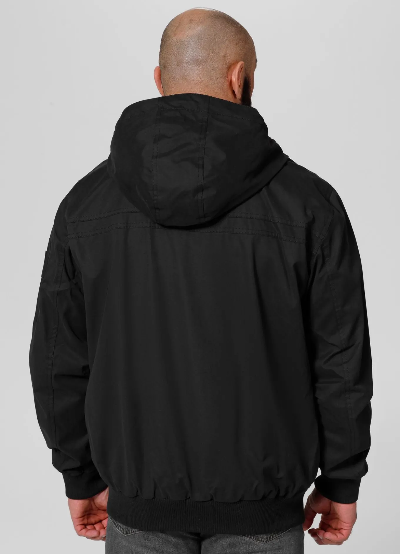 Men's hooded jacket Longwood - Black