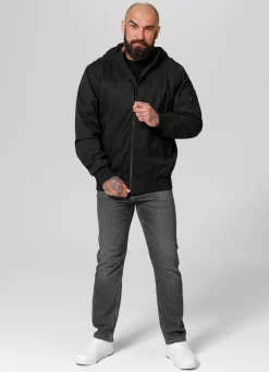 Men's hooded jacket Longwood - Black