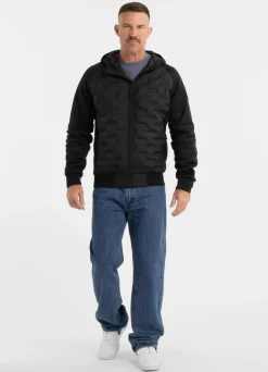 Men's hooded jacket Roxton - Black