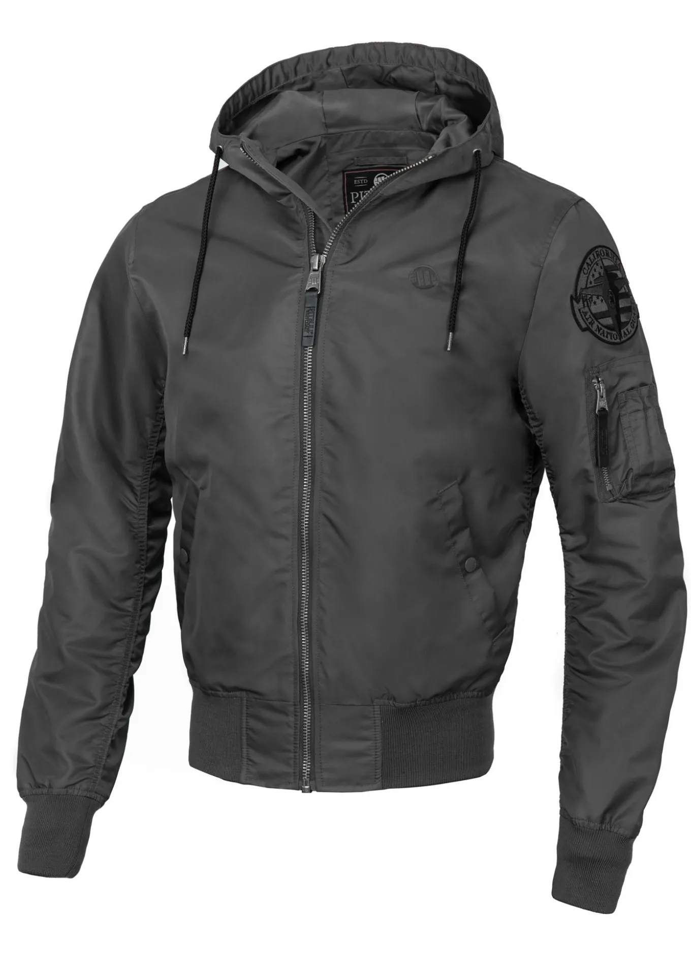 Men's hooded jacket Starwood II - Graphite