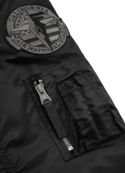 Men's hooded jacket Starwood II - Black