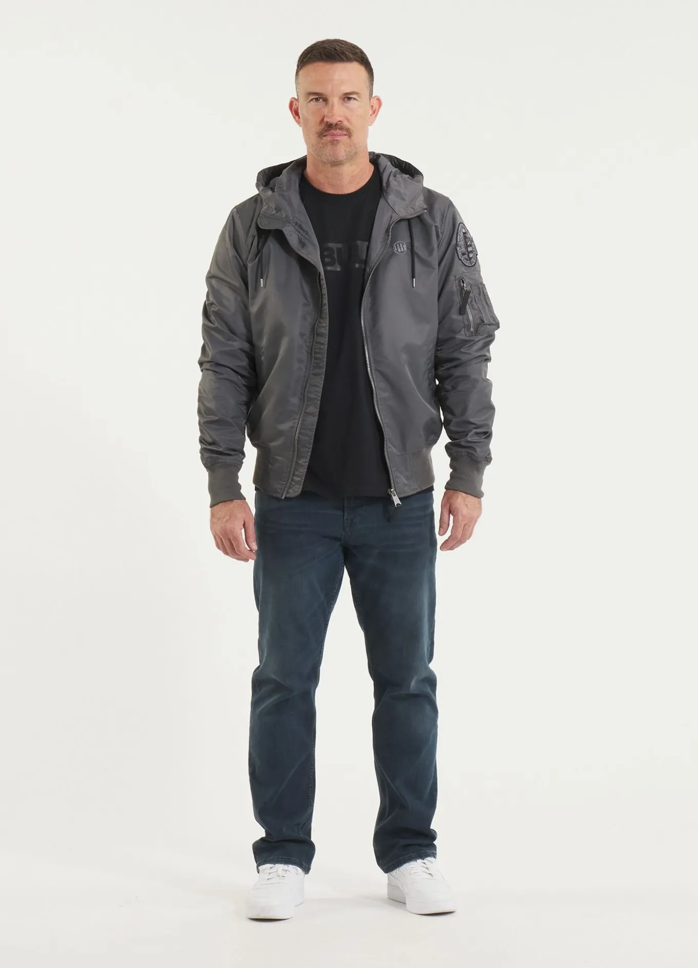 Men's hooded jacket Starwood II - Graphite