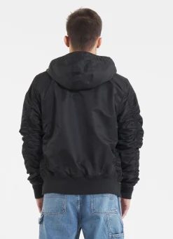 Men's hooded jacket Starwood II - Black
