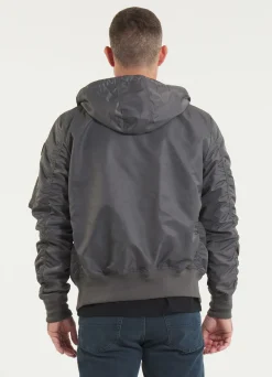 Men's hooded jacket Starwood II - Graphite