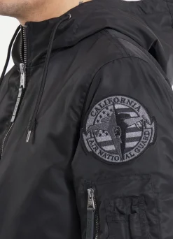 Men's hooded jacket Starwood II - Black