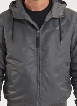 Men's hooded jacket Starwood II - Graphite