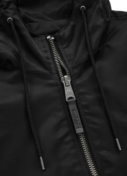 Men's hooded jacket Starwood II - Black