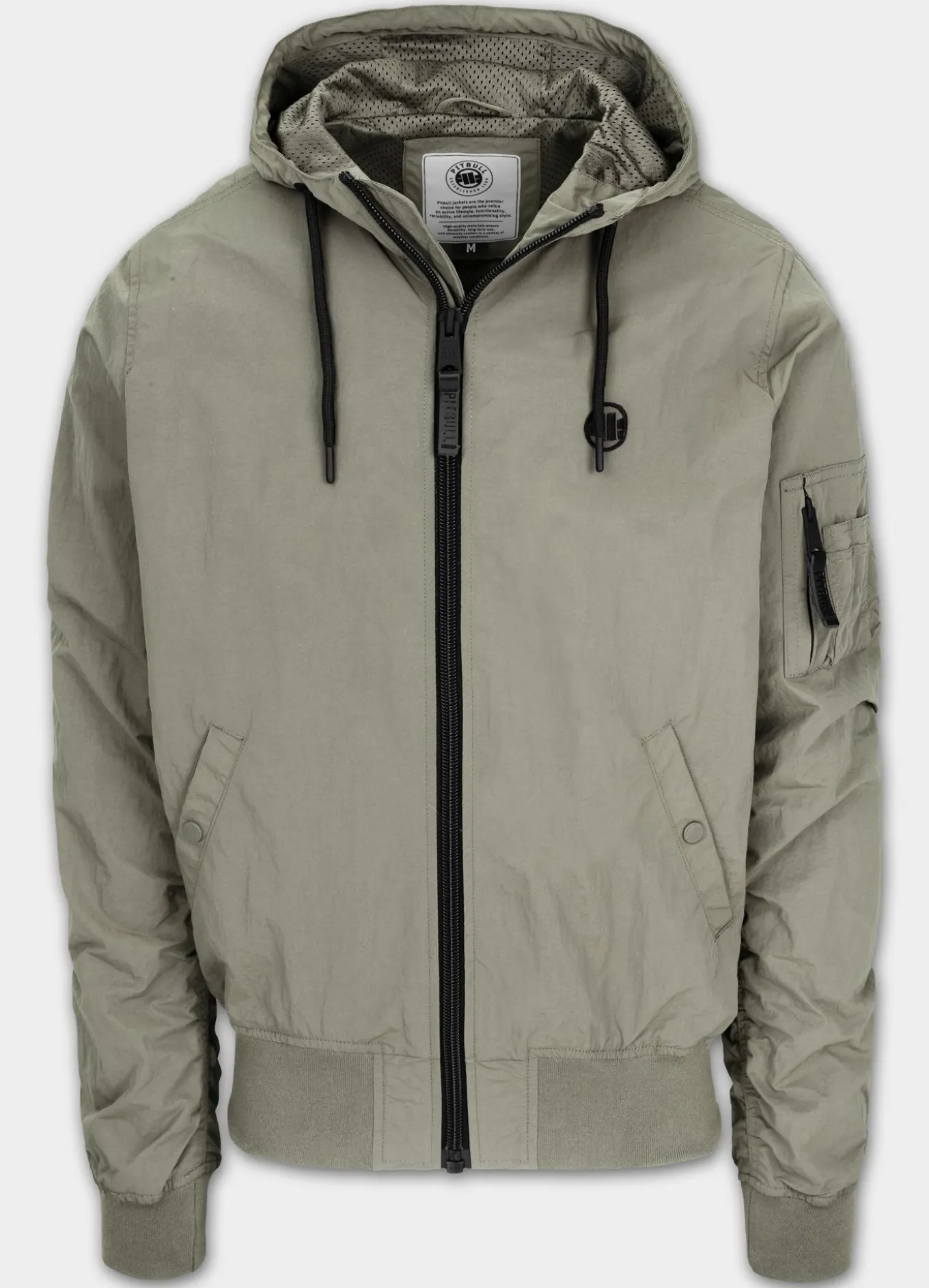 Men's hooded jacket STEIN - Gray Harbour