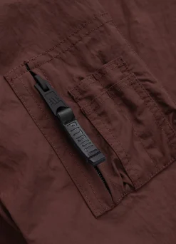 Men's hooded jacket STEIN - Burgundy