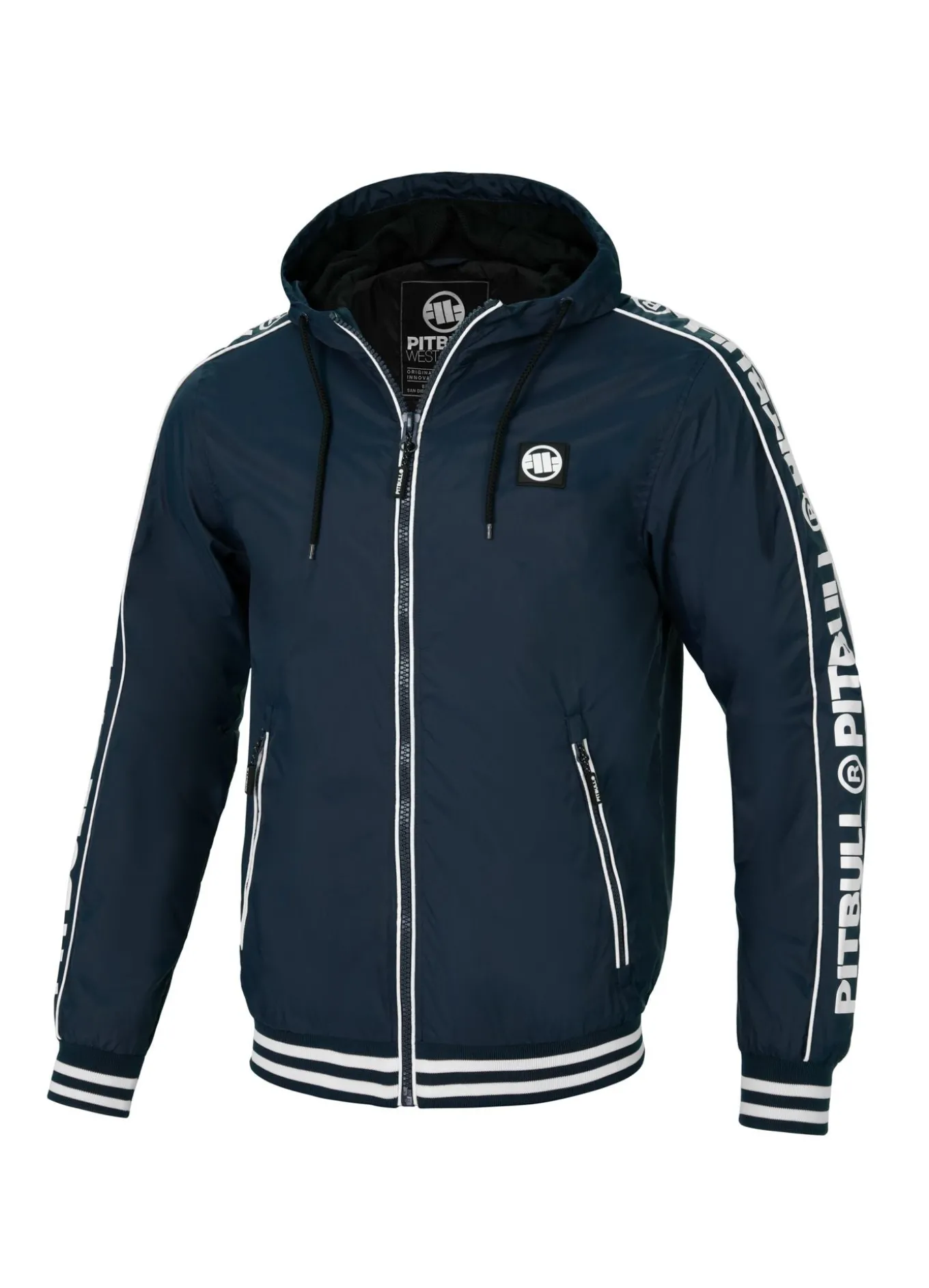 Men's hooded jacket Whitewood - Navy