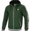 Men's hooded jacket Whitewood - Dark green