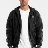 Men's hooded jacket Whitewood - Black