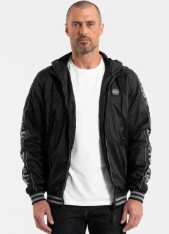 Men's hooded jacket Whitewood - Black