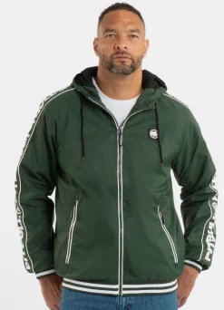 Men's hooded jacket Whitewood - Dark green