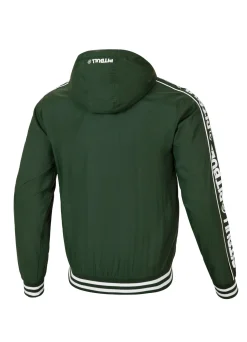 Men's hooded jacket Whitewood - Dark green
