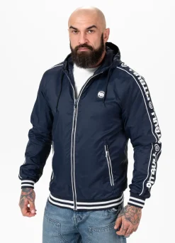 Men's hooded jacket Whitewood - Navy