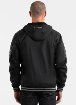 Men's hooded jacket Whitewood - Black