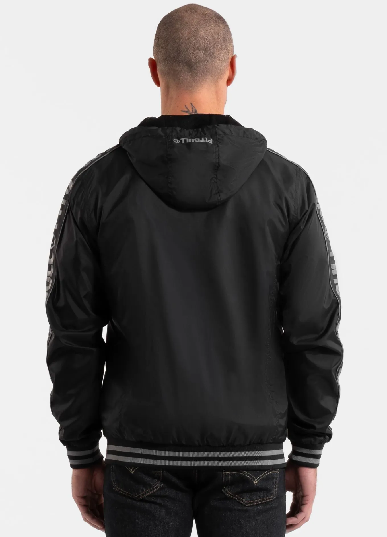 Men's hooded jacket Whitewood - Black