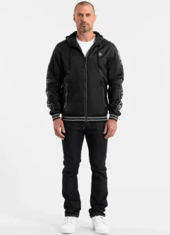 Men's hooded jacket Whitewood - Black