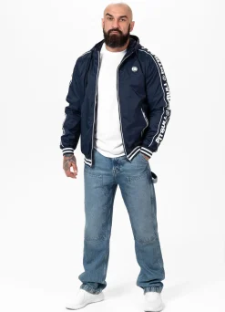 Men's hooded jacket Whitewood - Navy