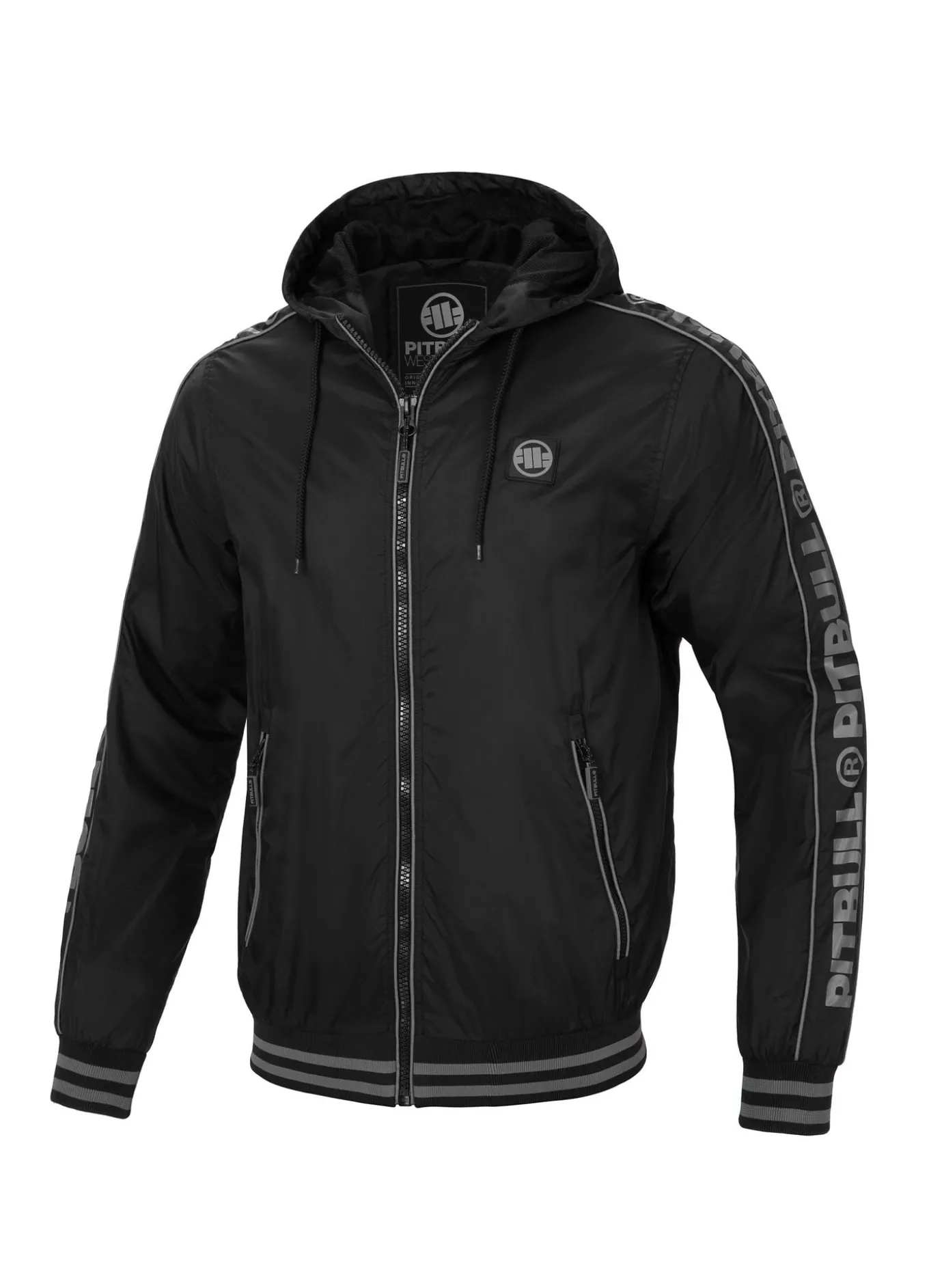 Men's hooded jacket Whitewood - Black