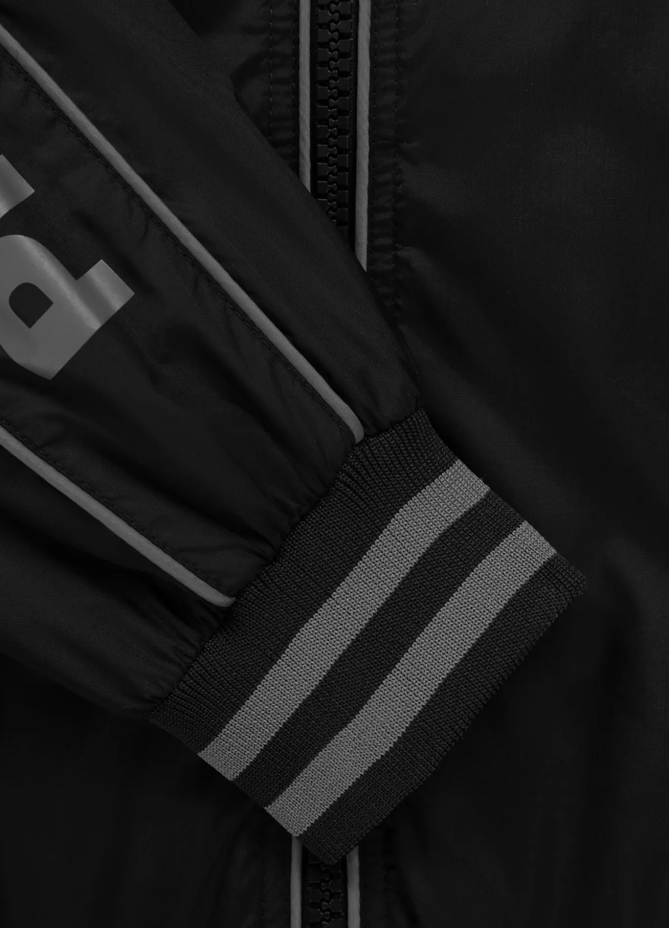 Men's hooded jacket Whitewood - Black
