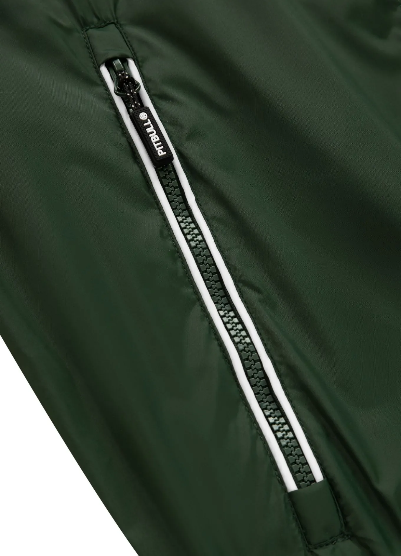 Men's hooded jacket Whitewood - Dark green